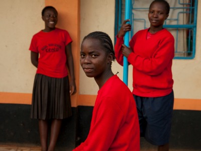 Kenyan Girls at School