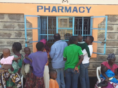 The Pharmacy at the Free Clinic in Kenya