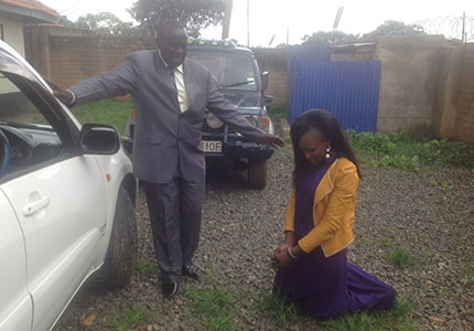 Your gifts bought Elizabeth a car! Now she can make it around Kenya safely.