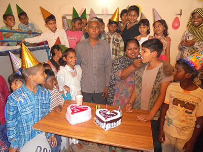 A birthday party in Lahore, Pakistan