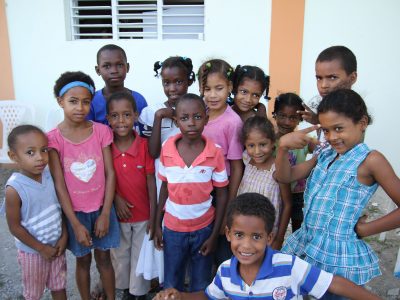 Kids from the Cayacoa Kinship in the Dominican Republic