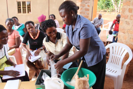 Thanks to your support, the Women of Worth Baking Outreach in Uganda has taken off this year!