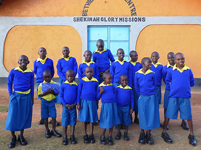 Your gifts gave Emmanuel Kinship Kids new uniforms!