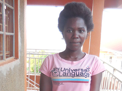 Sylvia is the first Ugandan Kinship Kid to graduate high school and go into a vocational training program!