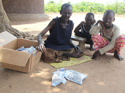 Your gifts brought much needed food to Jane, a grandmother from Uganda who's trying to keep herself and her three grandchildren alive.