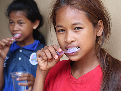 Give the gift of toothbrushes and soap this Christmas