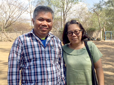 Pastor Kusol and wife Yupin - Mae Pa Kinship Project