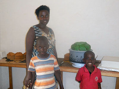 Ssubi's mother joined the Women's Baking Program in Uganda and began her own baking business.