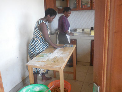 Ssubi's mother joined the Women's Baking Program in Uganda and began her own baking business.