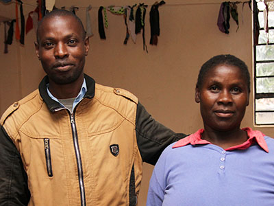 Pastor Wycliff and his wife Metrine - Nyasi Kinship