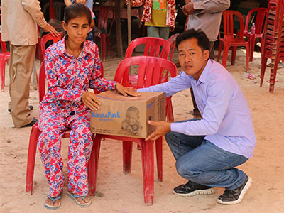 Thanks to your gifts, Pang Sobin received nutritious food that helped her to heal from her mysterious ailment.