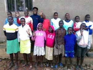 You were an answer to the Buloba Kinship Kids' prayers for warm sweaters!