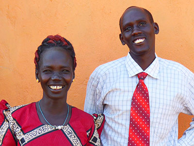 Pastor Joseph and his wife - Lumut