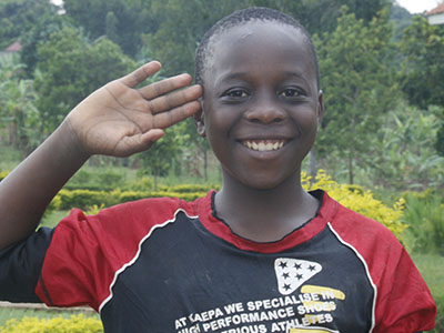 Peter from the Bakka Kinship Project in Uganda