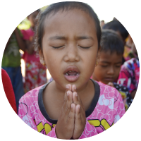 A child praying