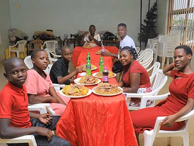 Kireka Christmas meal