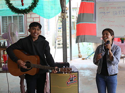 Worship music during the conference