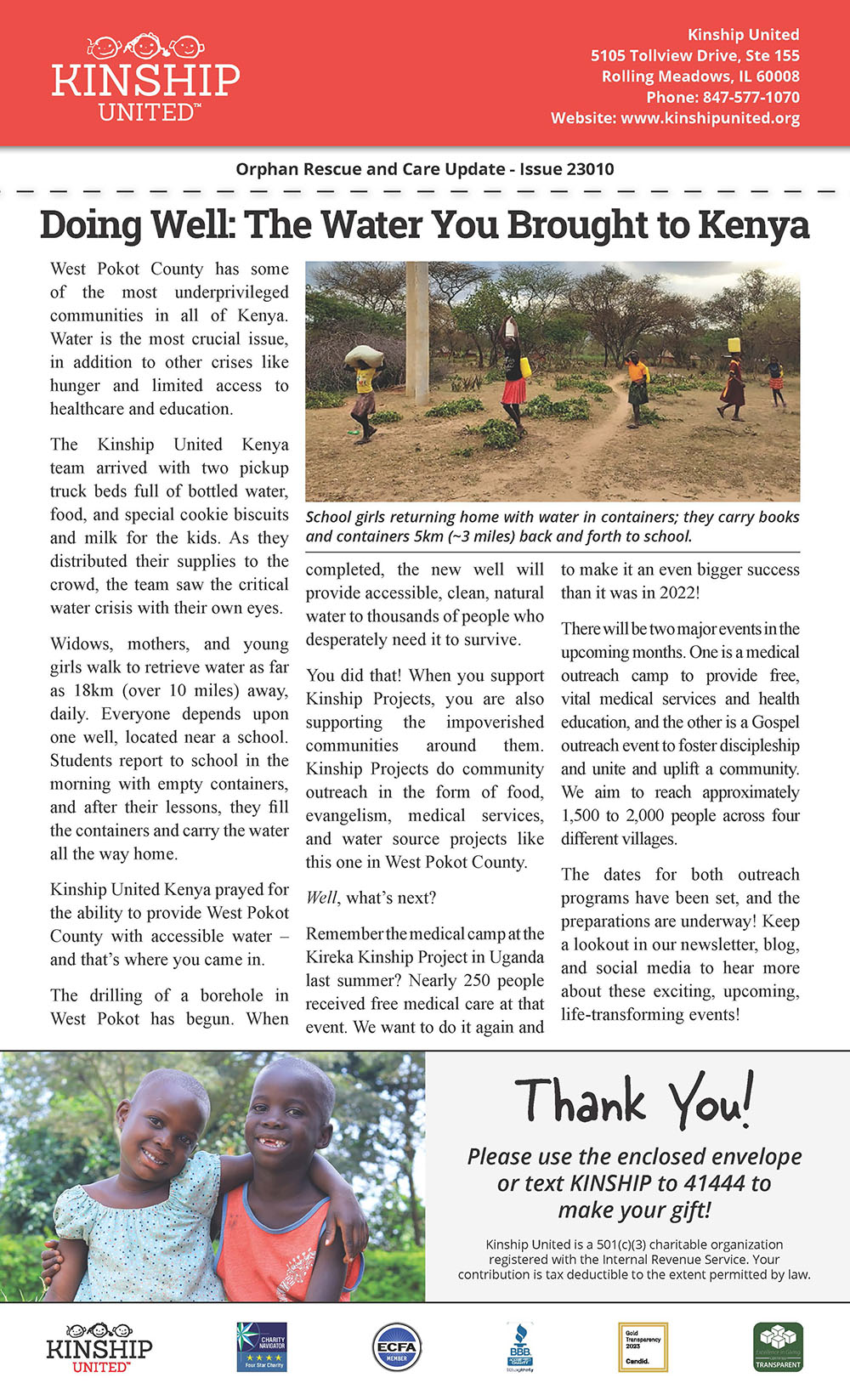 Newsletter October 2023 Issue Page 1