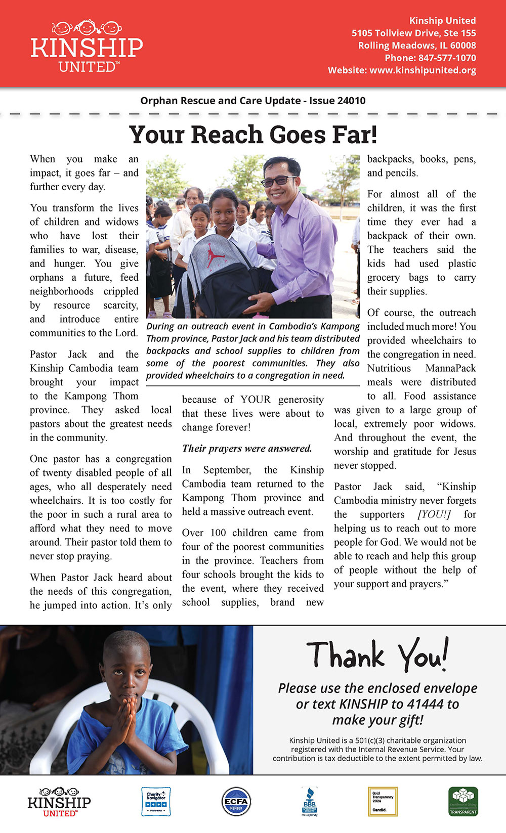 Newsletter October 2024 Issue Page 1