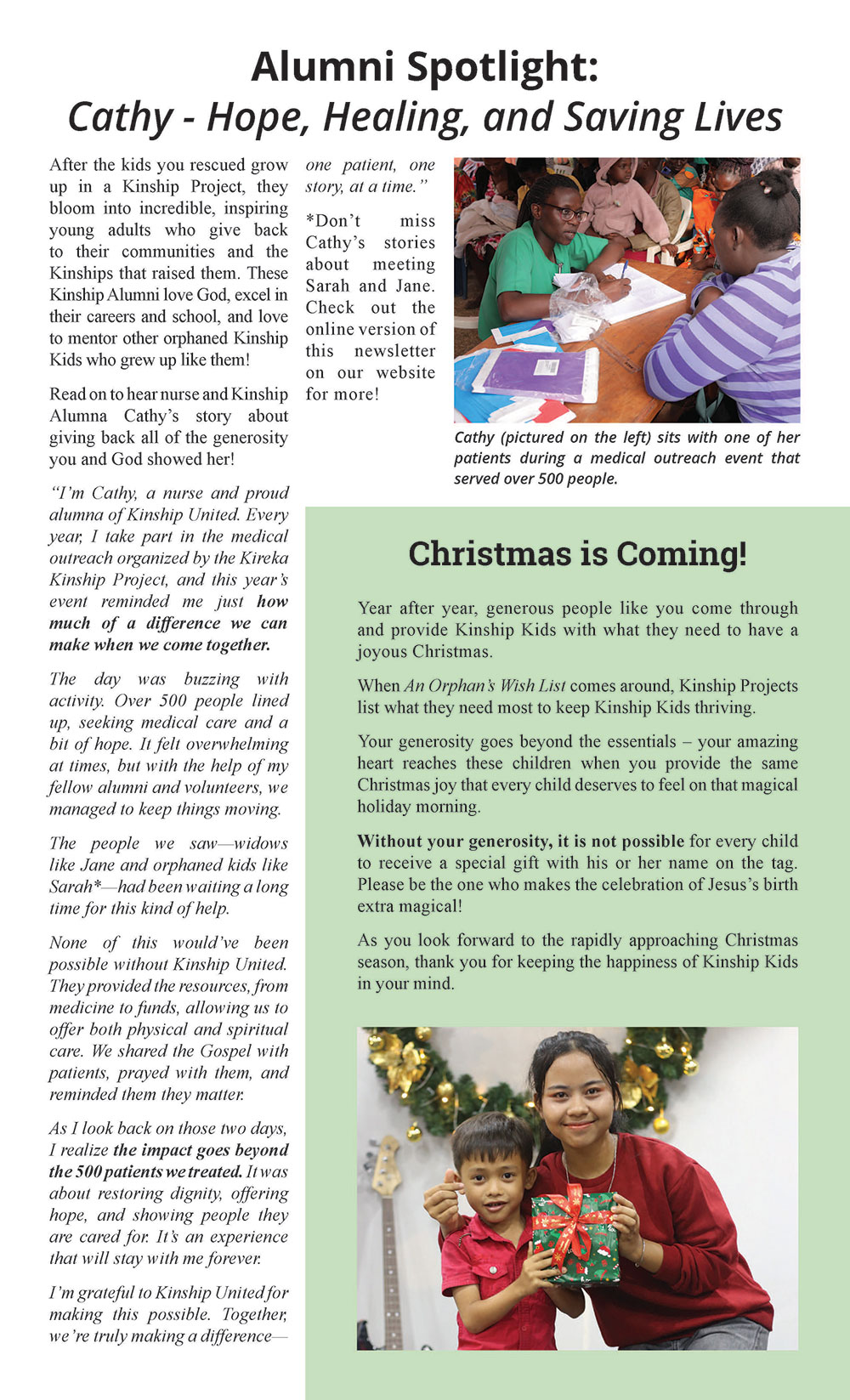 Newsletter October 2024 Issue Page 2