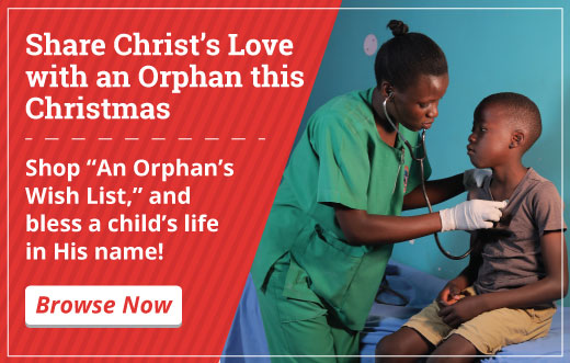 Share Christ's Love with an Orphan this Christmas