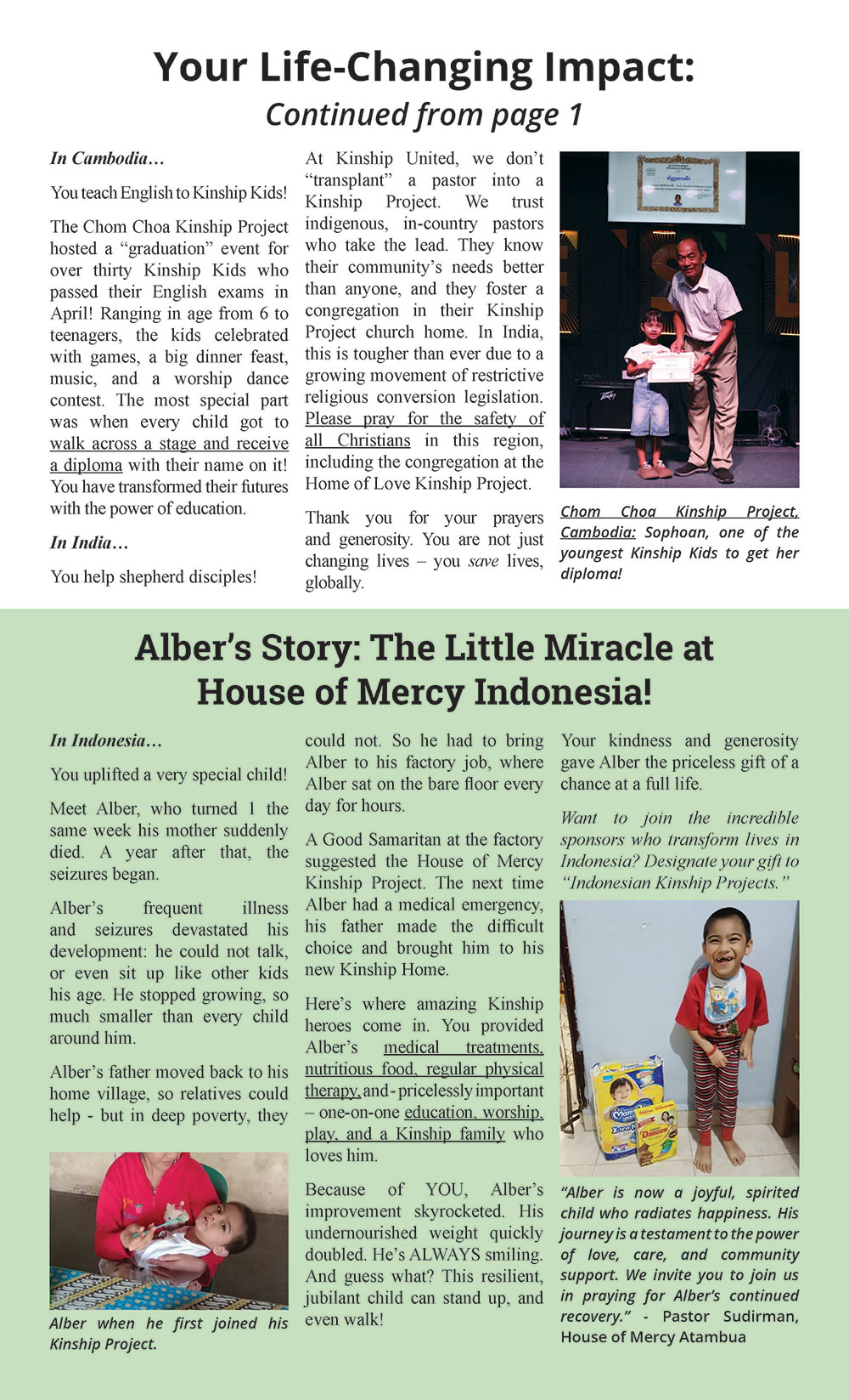 Newsletter May 2025 Issue Page 2