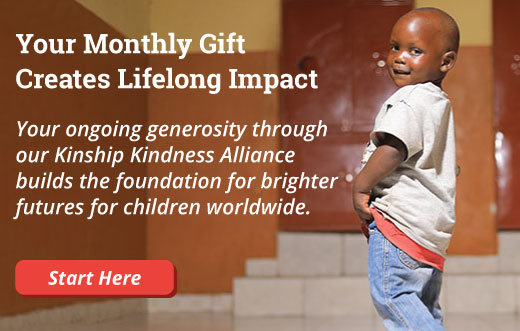 Your Monthly Gift Creates Lifelong Impact