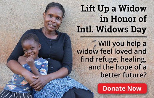 Lift up a widow in honor of International Widows Day