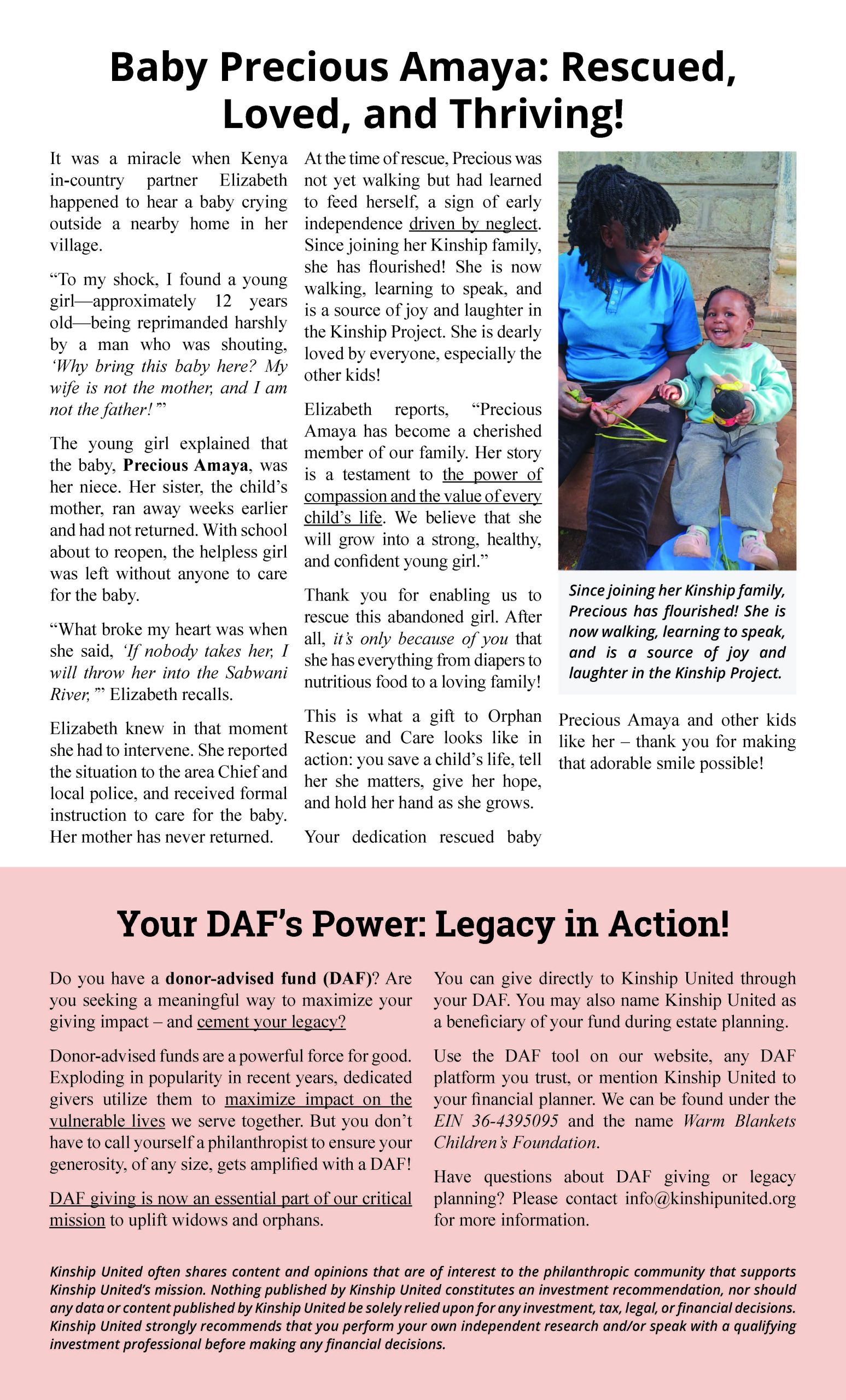 Newsletter August 2025 Issue Page 2