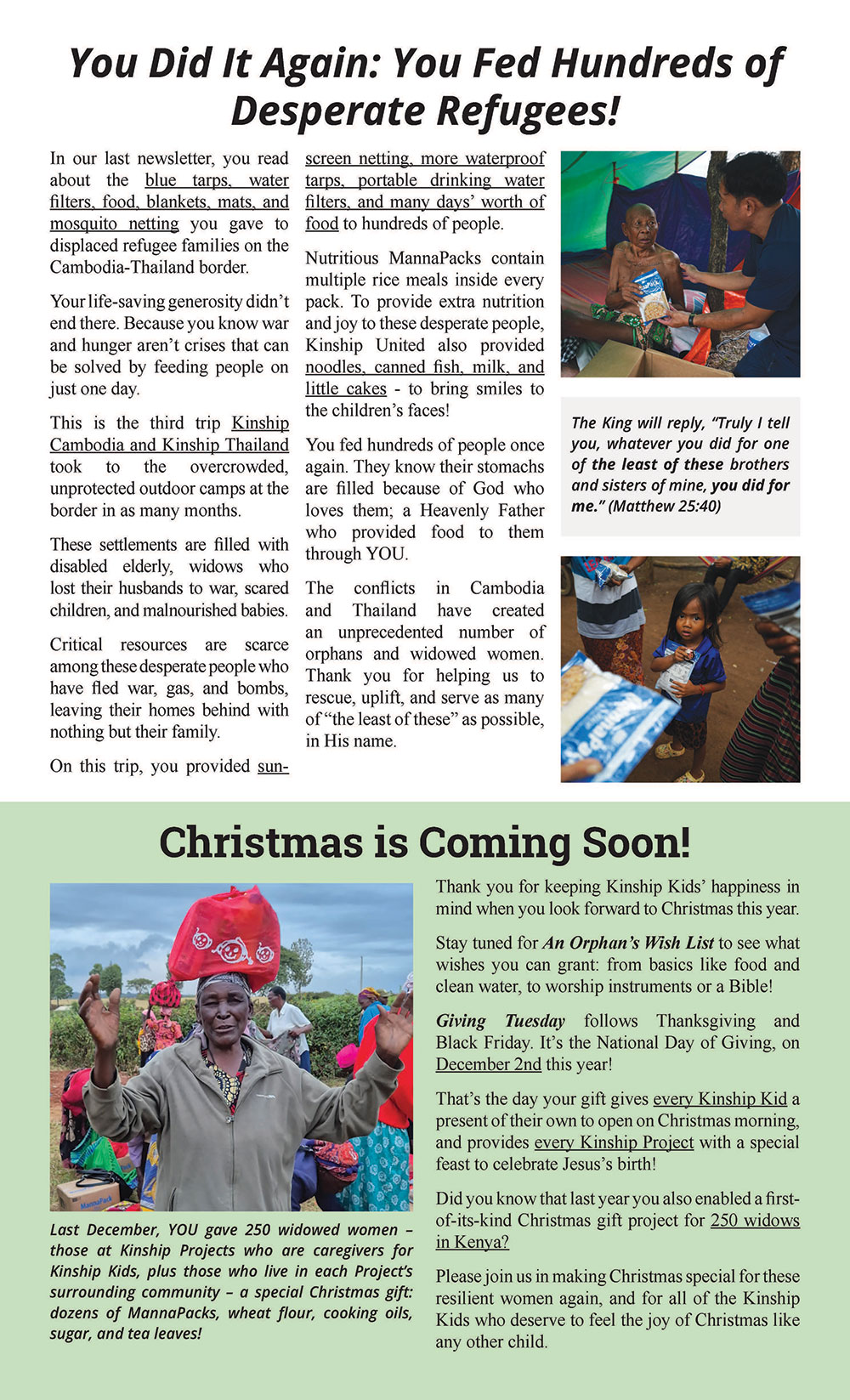 Newsletter October 2025 Issue Page 2