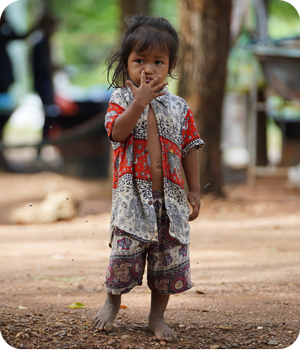 A young child A young child