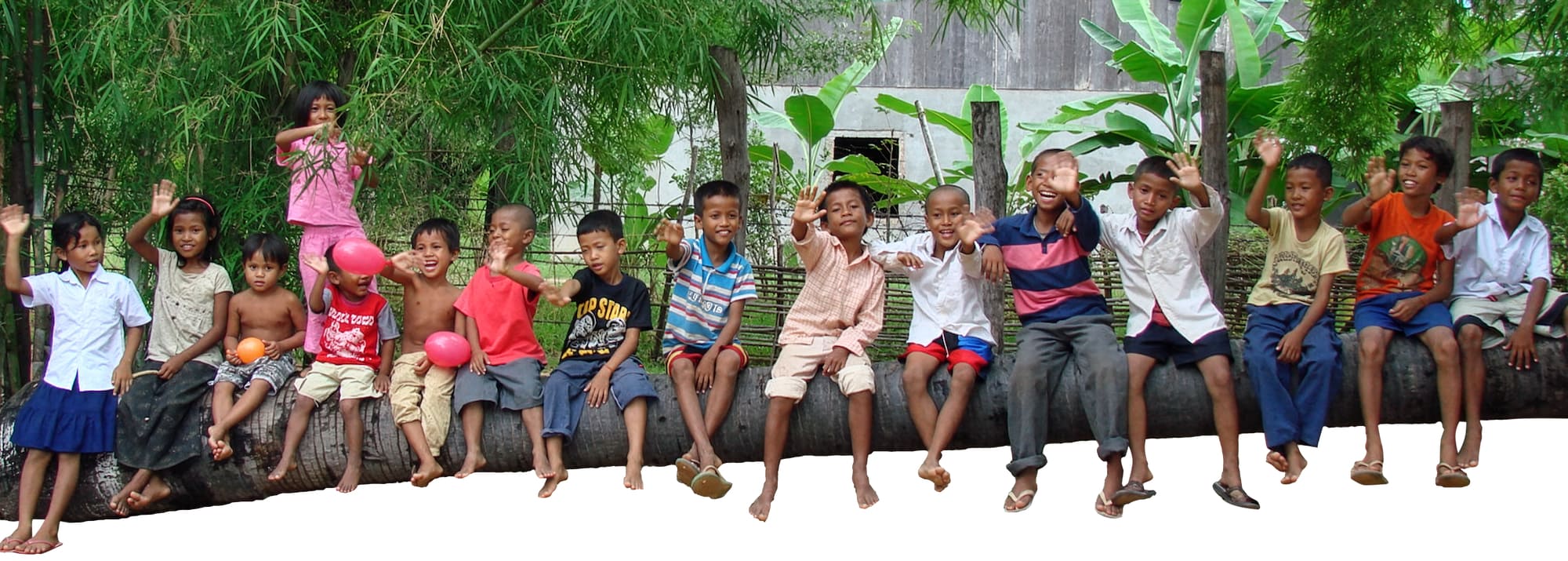 Group of smiling children
