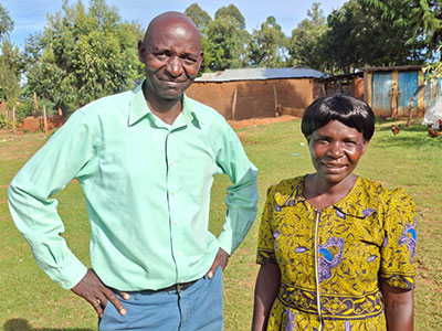 Pastor Robert and his wife Violet - Emmanuel